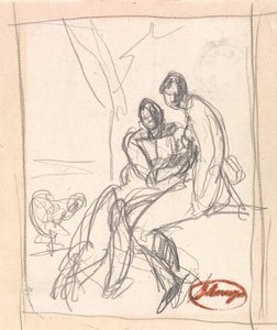 Dos amantes de George Romney